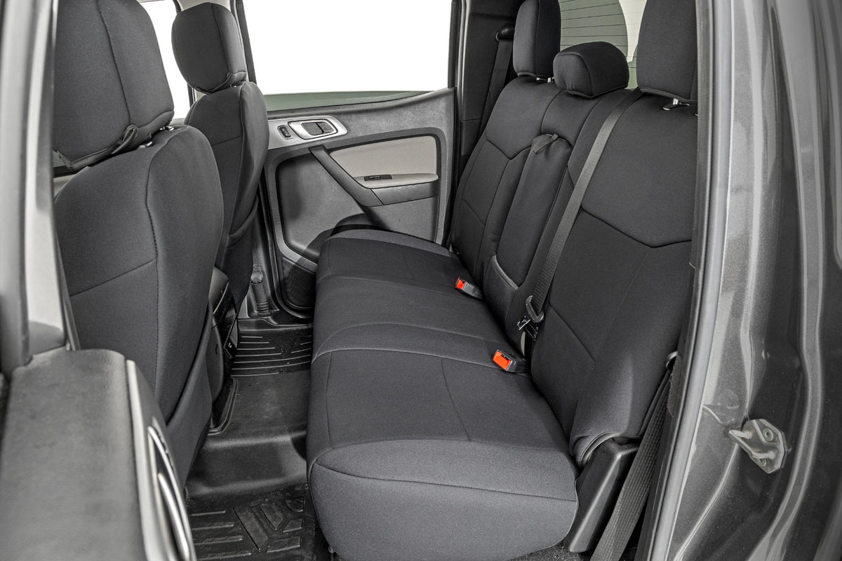 Seat Covers | FR Bucket and RR Bench | Ford Ranger 2WD/4WD (2019-2026)