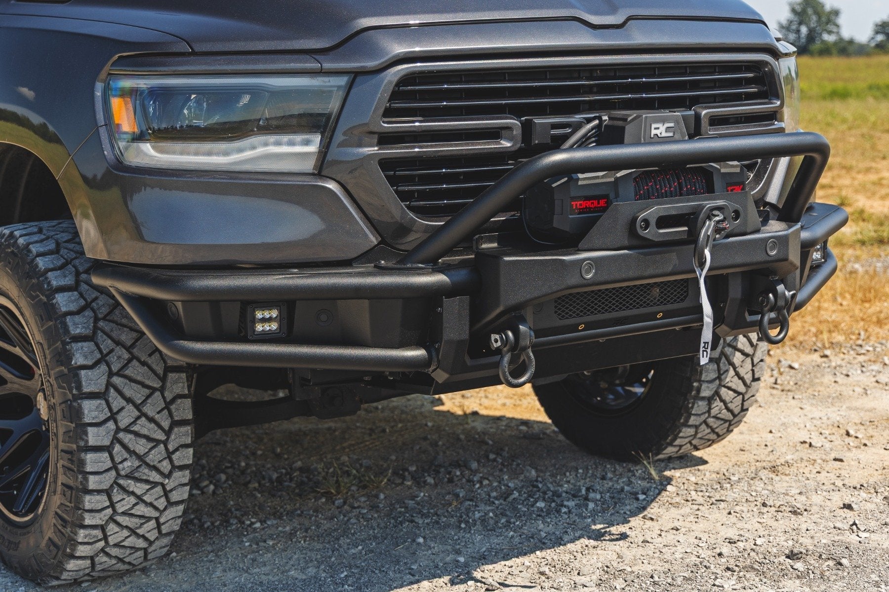 Rough Country Retractable Truck Bed Step for 2010-2018 Ram 1500