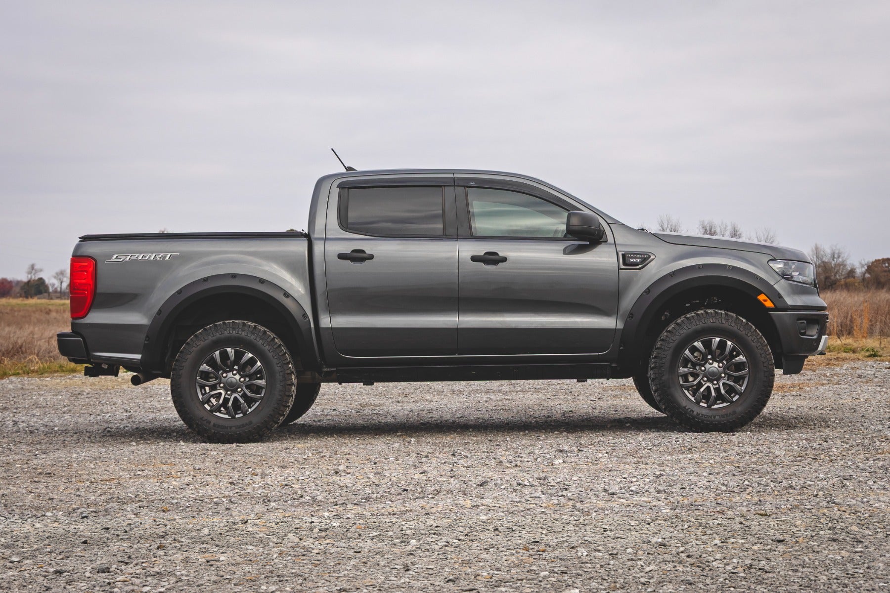 Pocket Fender Flares | YZ Oxford White | Ford Ranger 2WD/4WD (2019-2023)