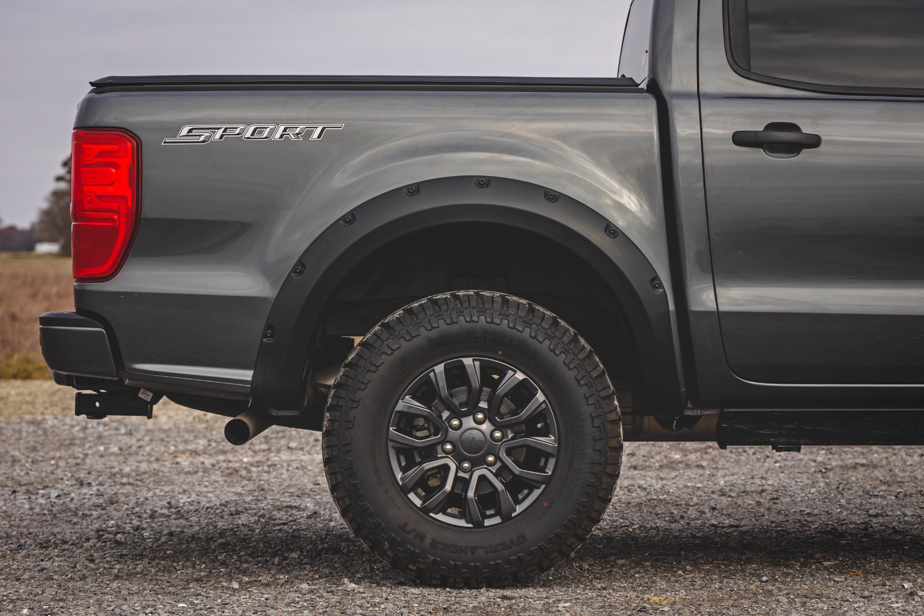 Pocket Fender Flares | YZ Oxford White | Ford Ranger 2WD/4WD (2019-2023)