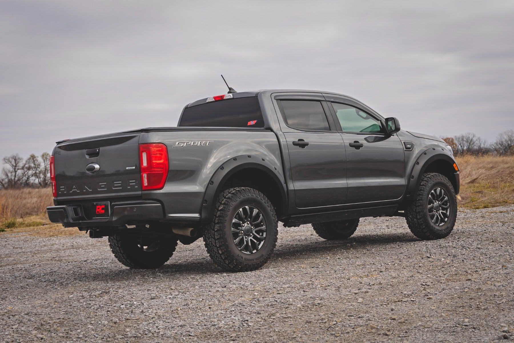 Pocket Fender Flares | YZ Oxford White | Ford Ranger 2WD/4WD (2019-2023)