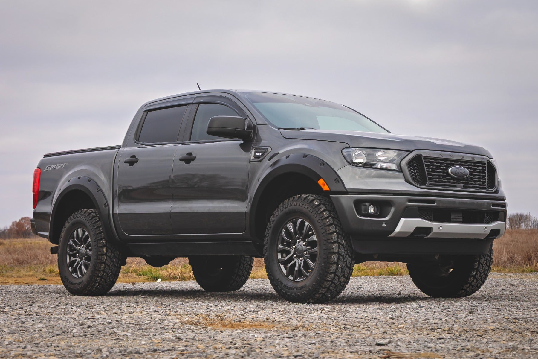 Pocket Fender Flares | YZ Oxford White | Ford Ranger 2WD/4WD (2019-2023)