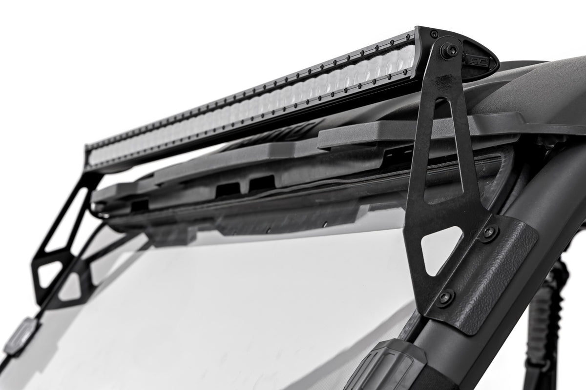 LED Light Kit | Front Mount | 50" Black Single Row | CFMOTO UFORCE 1000