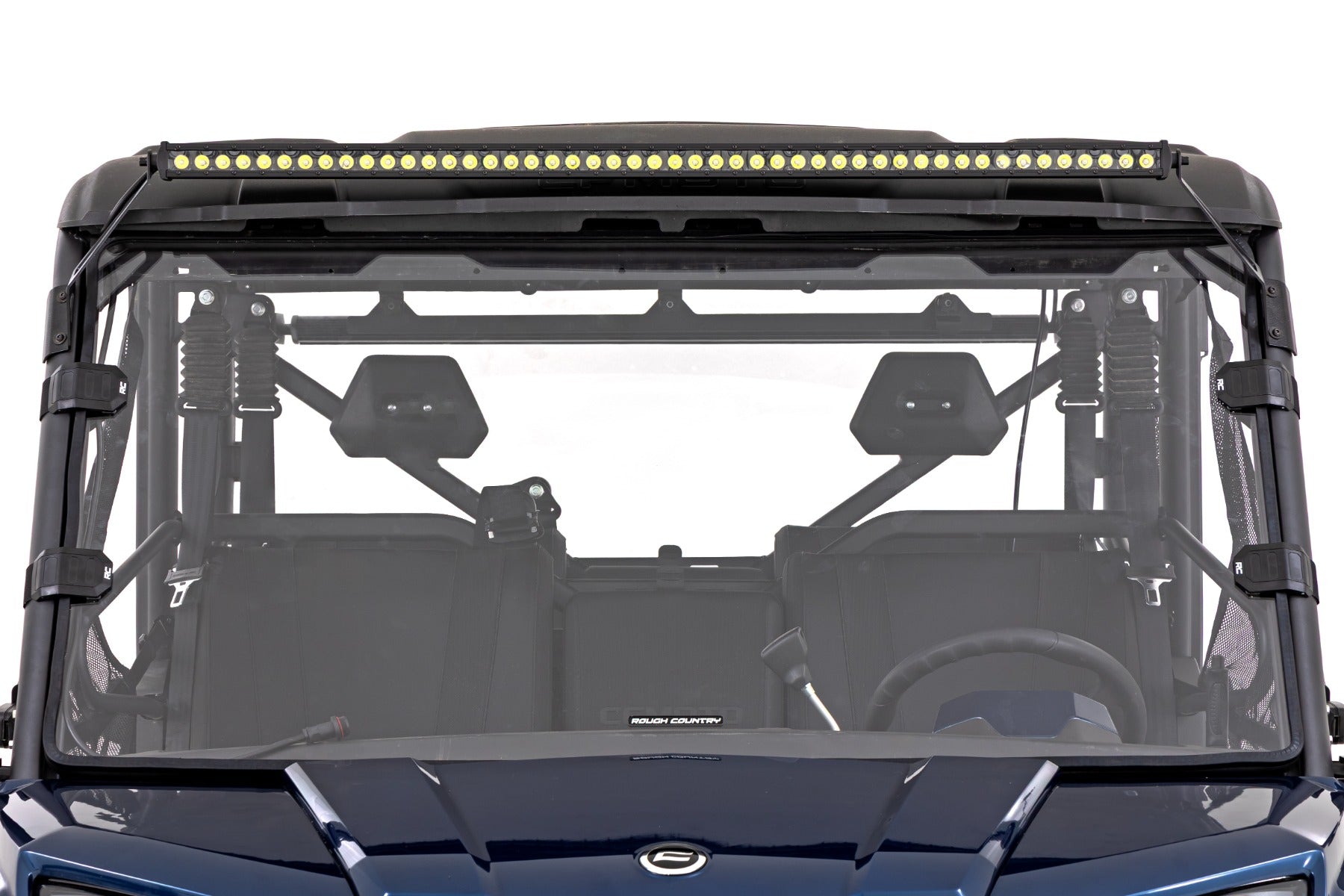 LED Light Kit | Front Mount | 50" Black Single Row | CFMOTO UFORCE 1000