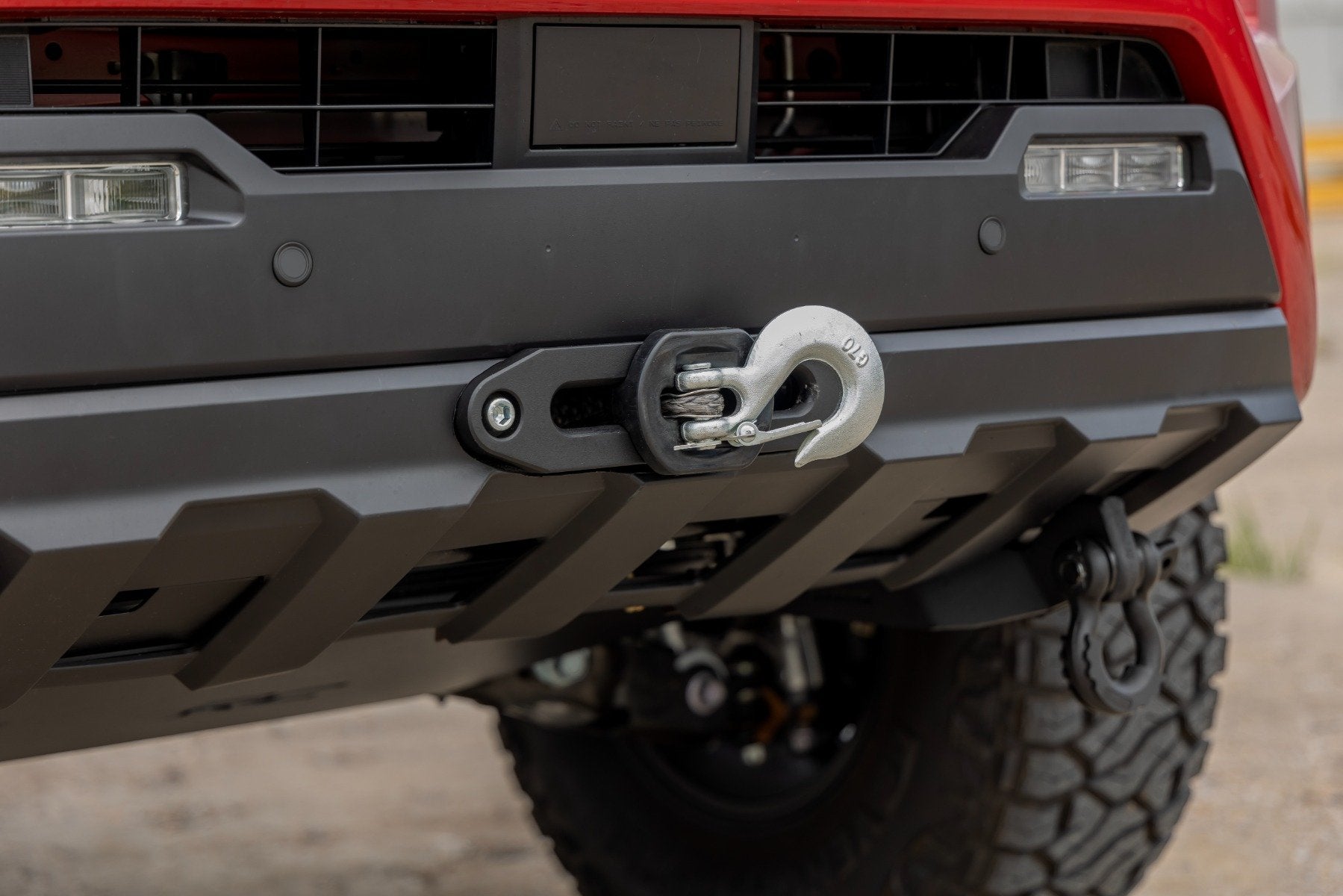 RC Hidden Winch Mount Bumper & Skid Plate for 2024-Present Toyota Tacoma