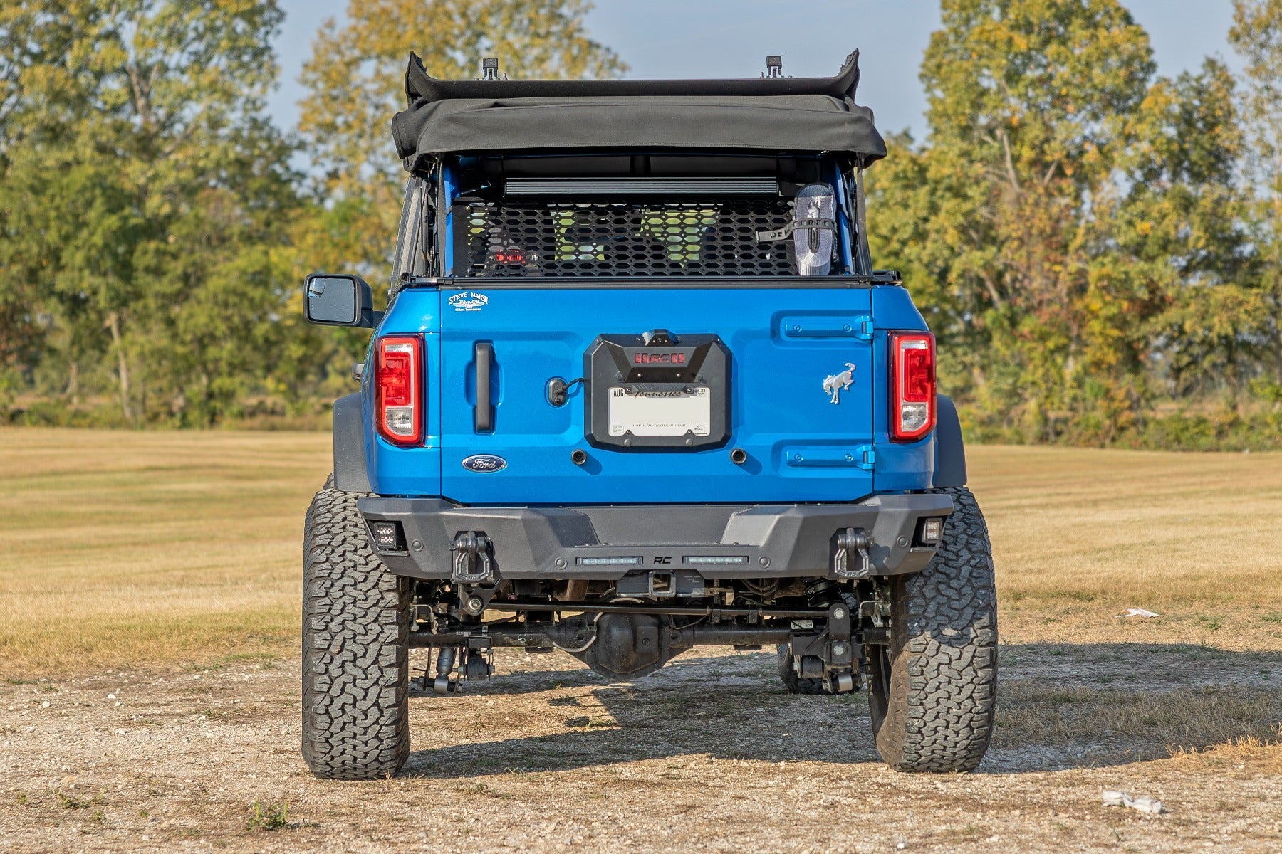 Rough Country 51122 Rear Molle Mounting Panel for 2021-2024 Ford Bronco (4 Door)