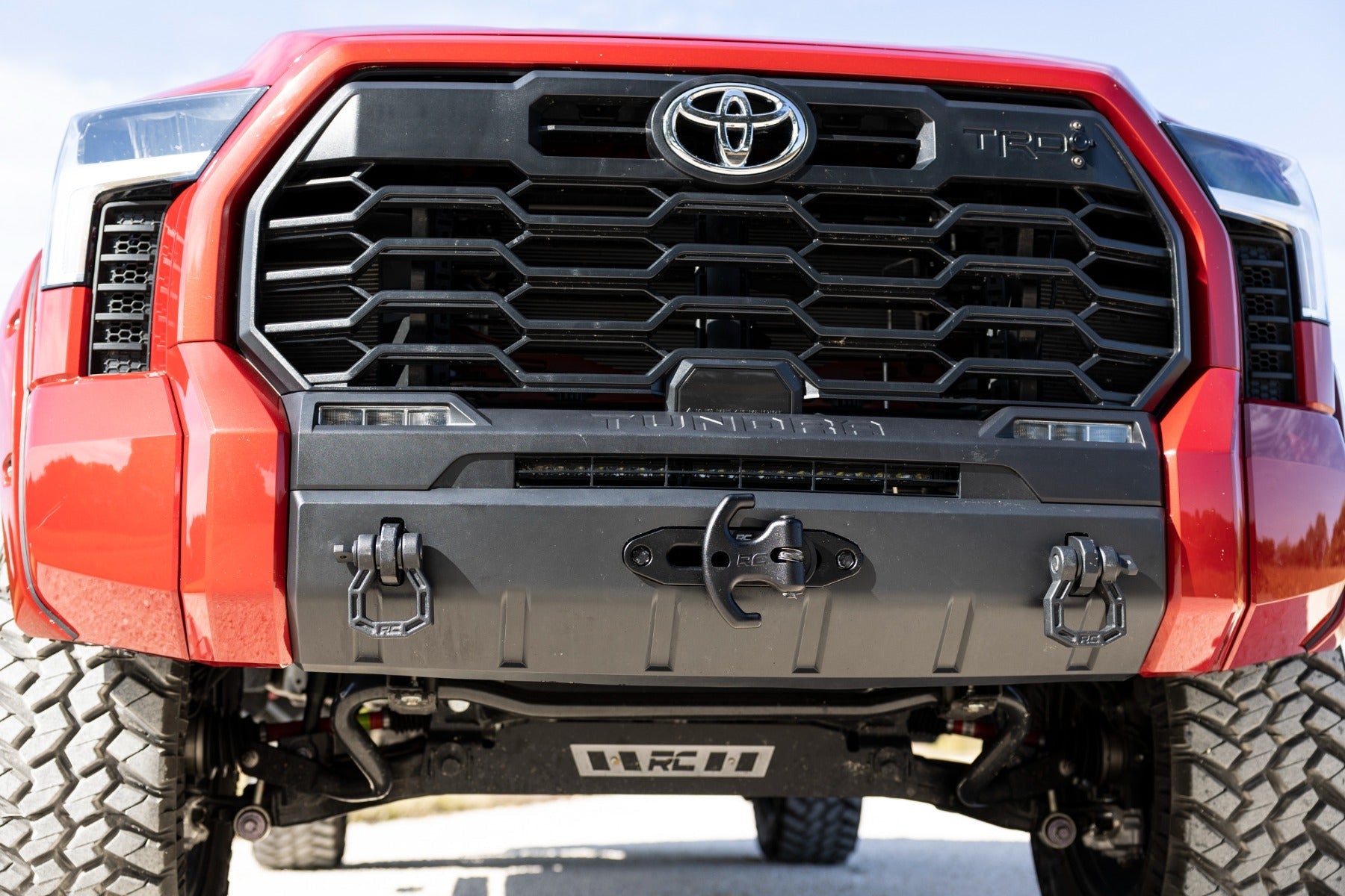 Rough Country Hidden Winch Mount Bumper for 2022-2024 Toyota Tundra
