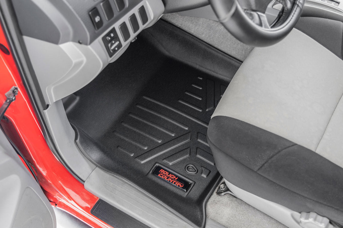 Floor Mats | Front and Rear | Double Cab | Toyota Tacoma 2WD/4WD (2005-2011)