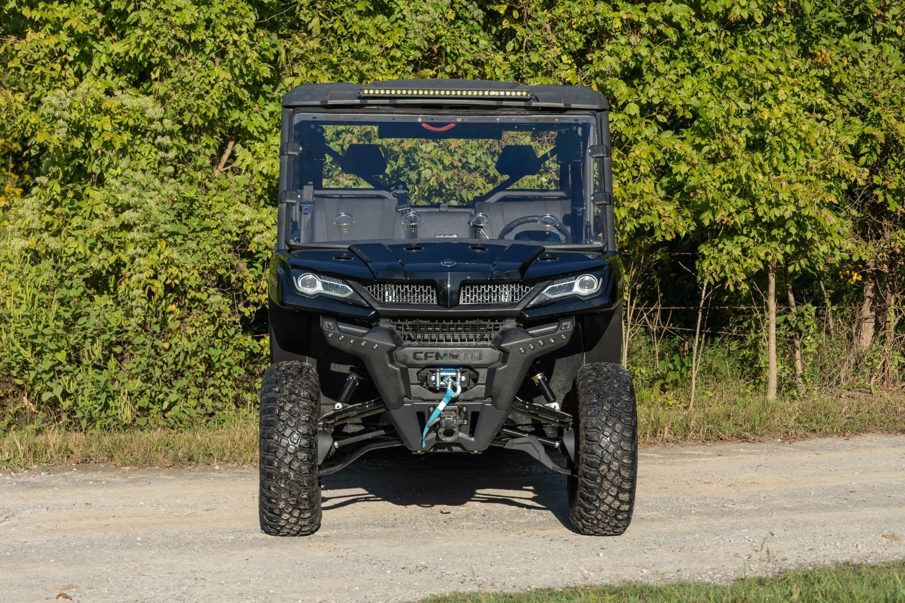 Vented Full Windshield | Scratch Resistant | CFMOTO UFORCE 1000