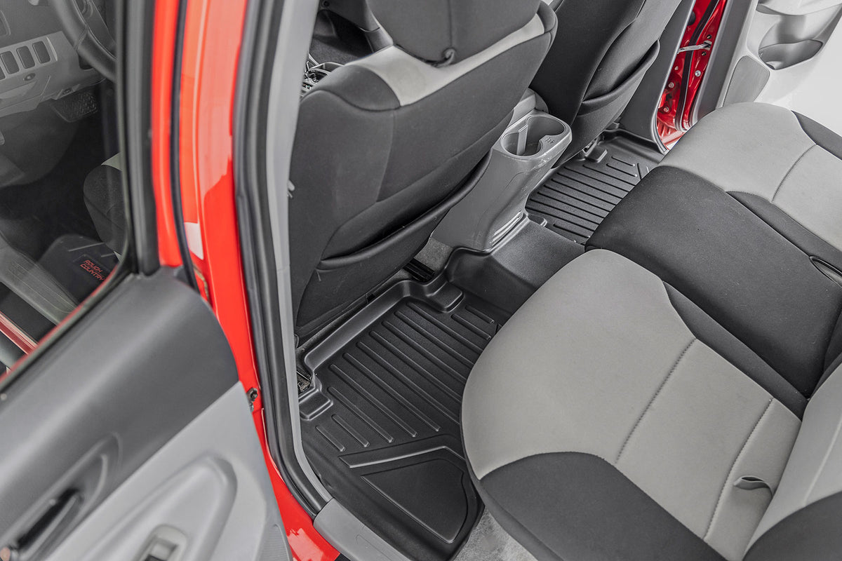 Floor Mats | Front and Rear | Double Cab | Toyota Tacoma 2WD/4WD (2005-2011)