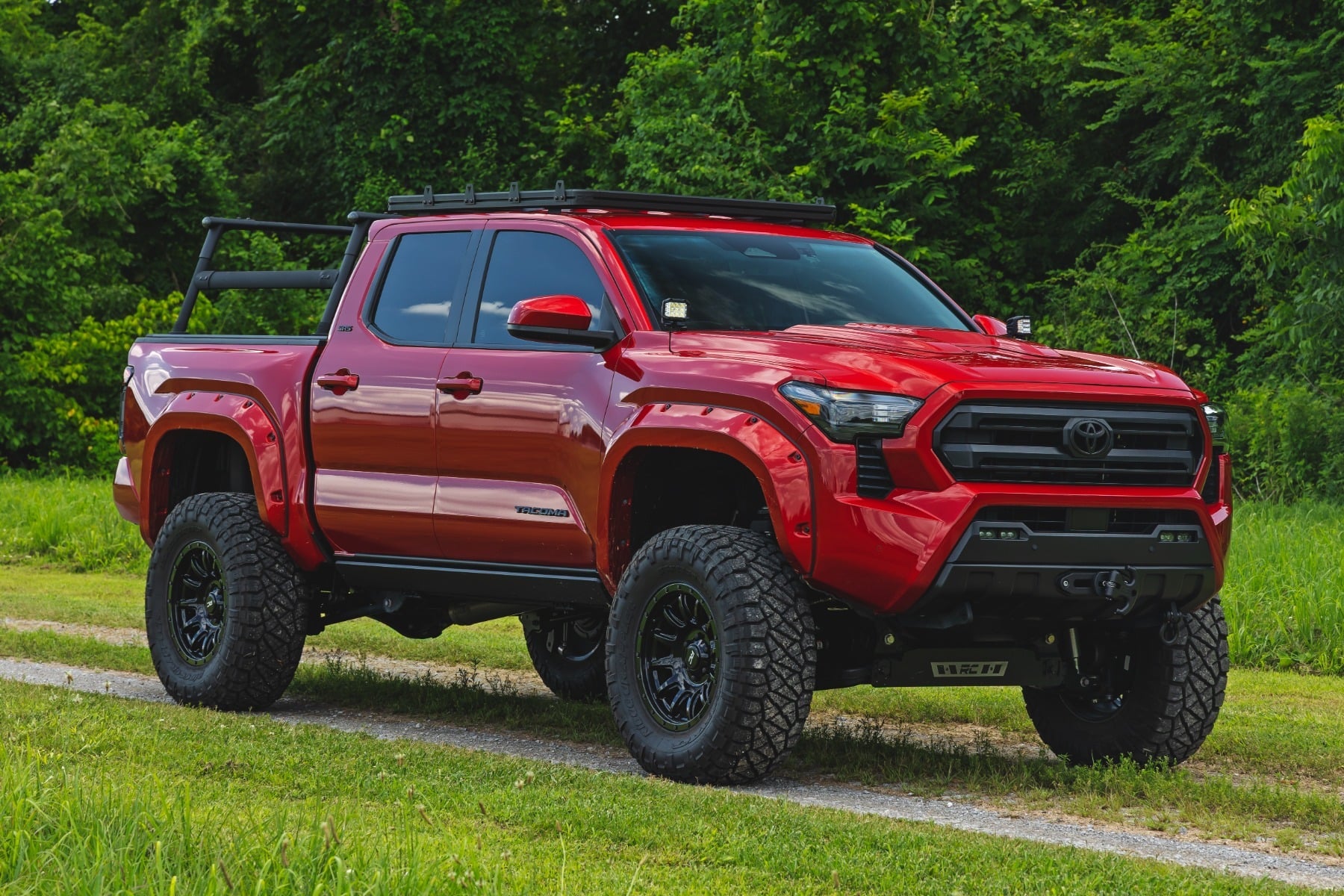 Bed Rack | Powered Bed Cover Compatible | Aluminum | Toyota Tacoma 2WD/4WD (2024-2026)