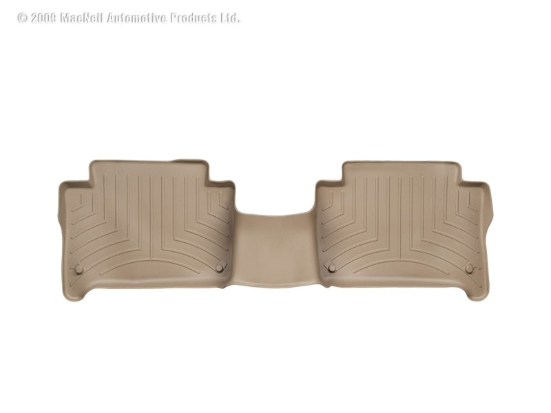 WeatherTech 07+ Audi Q7 Rear FloorLiner - Tan