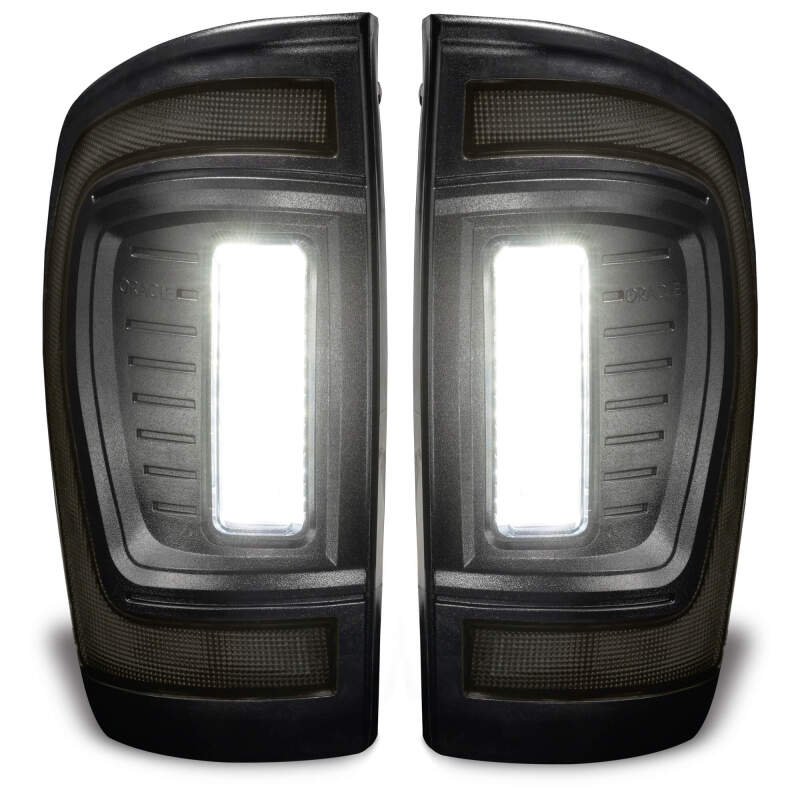 Oracle Lighting 16-23 Gen 3 Toyota Tacoma Black Series Flush Style LED Tail Lights