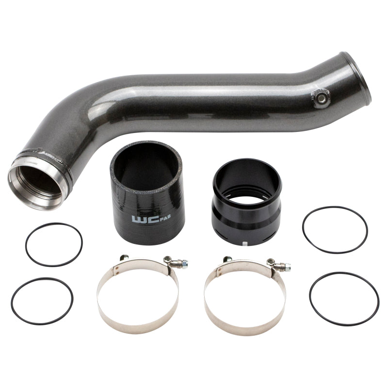 Wehrli 20-24 Chevrolet 6.6L L5P Duramax Passenger Side 3.5in Intercooler Pipe - Candy Blue