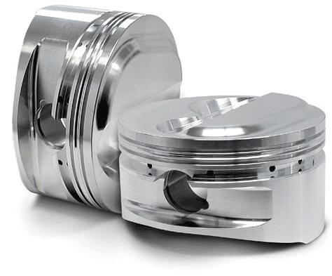 CP Piston & Ring Set for Honda D16Z6 - Bore (75.5mm) - Size (+0.5mm) - Compression Ratio (9.0)
