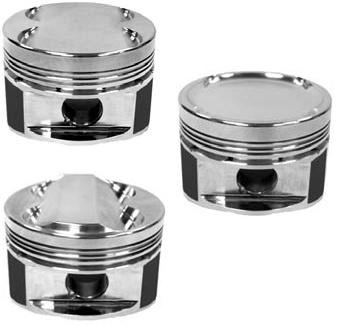 Manley 94-01 Acura Integra GSR (B18C1) 81mm STD Bore 9.0:1 Dish Piston Set with Rings