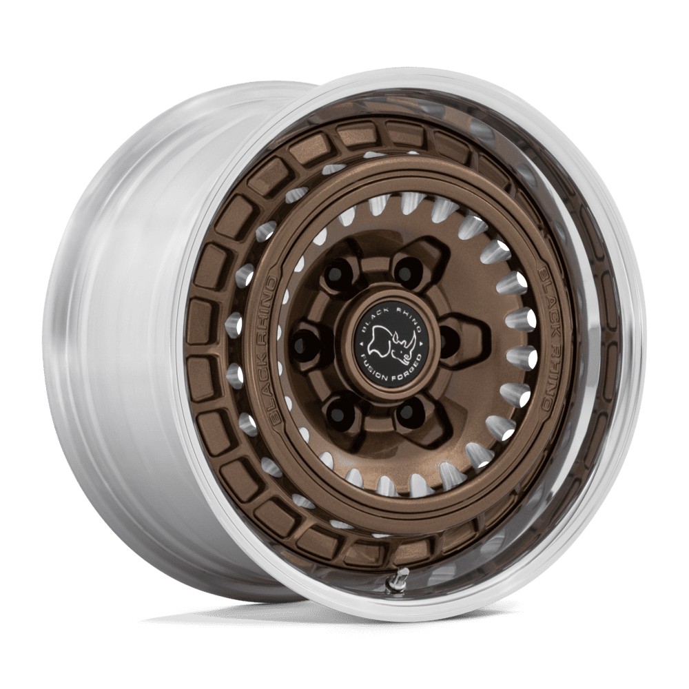 Black Rhino BASTION Gloss Bronze Milled W/ Polishe wheel
