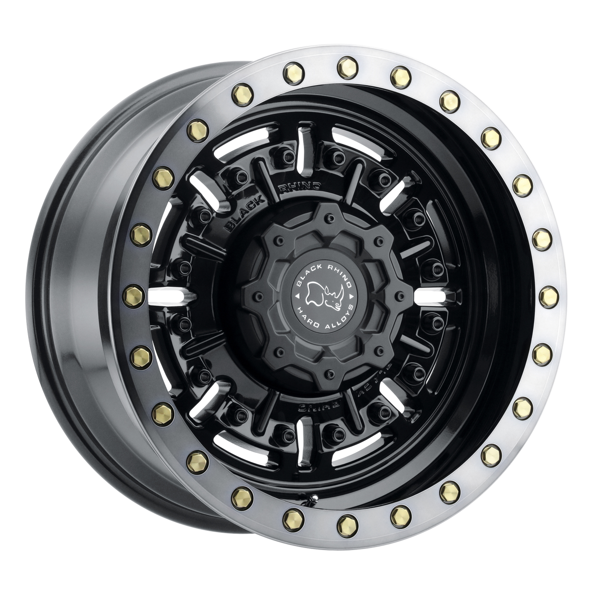 Black Rhino ABRAMS Gloss Gun Black Mach Dark Tint wheel