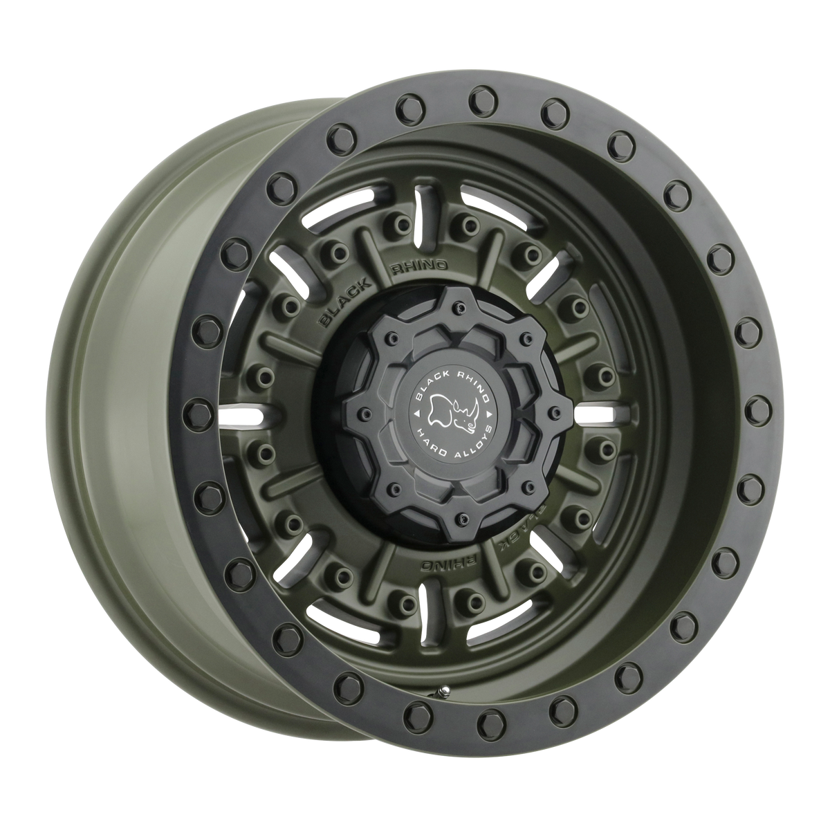 Black Rhino ABRAMS Olive Drab Green wheel