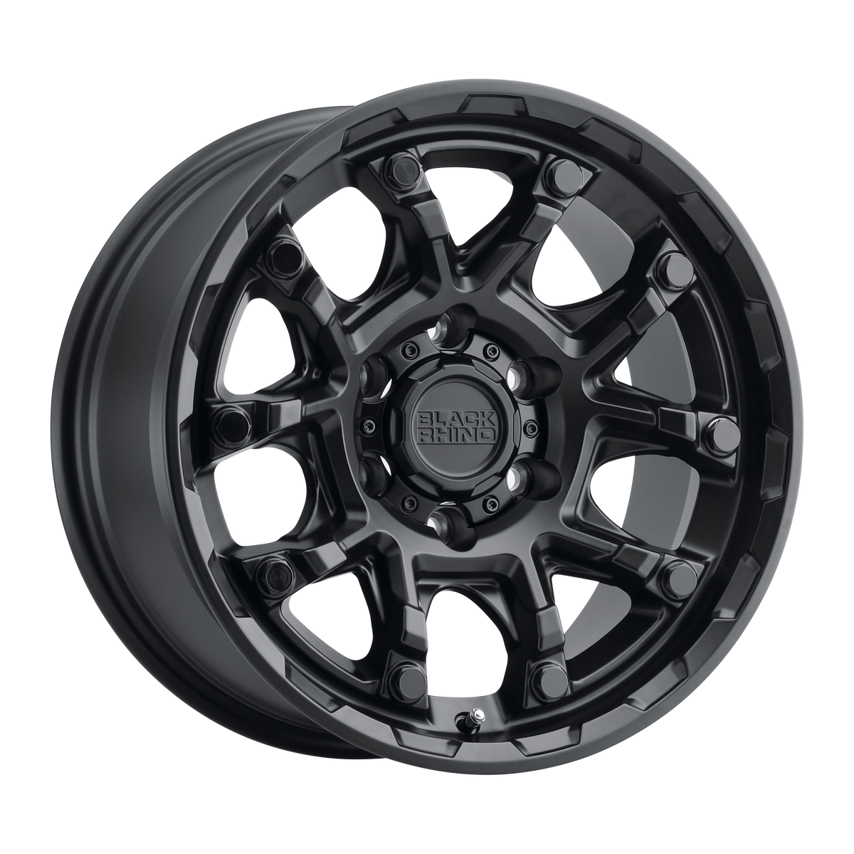 Black Rhino ARK Matte Black W/ G-Black Bolts wheel