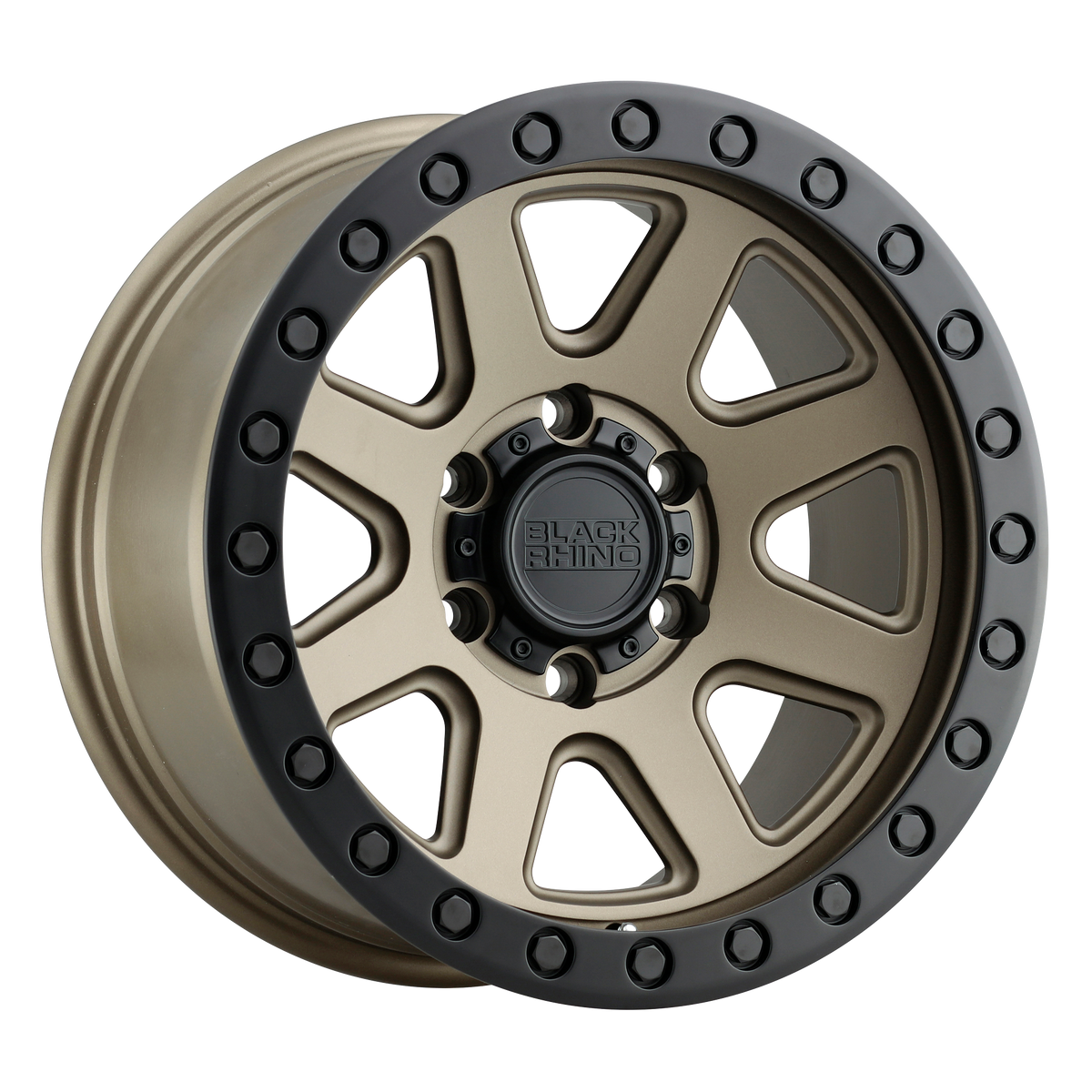 Black Rhino BAKER Matte Bronze W/ Black Ring wheel