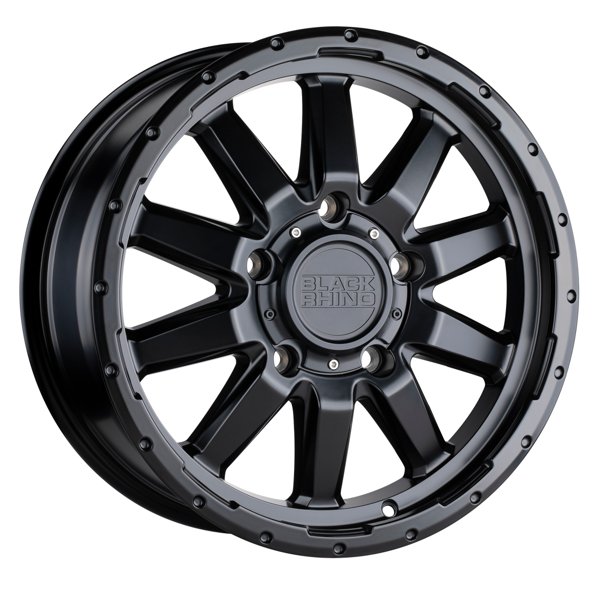 Black Rhino EXCURSION Matte Black wheel