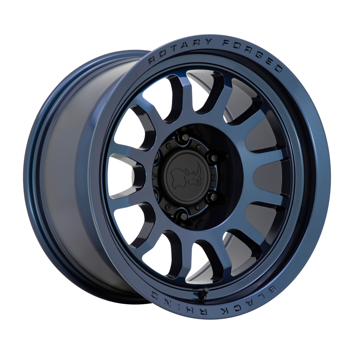 Black Rhino RAPID Midnight Blue wheel view 4