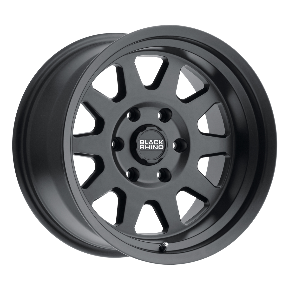 Black Rhino STADIUM 18X9 6X5.5 112 +12 M-BLK (RF) Matte Black wheel