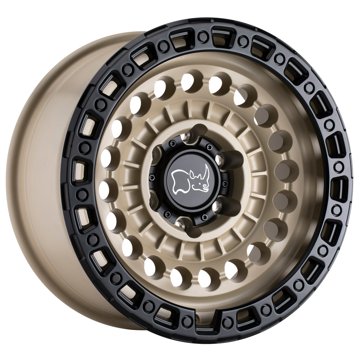 Black Rhino SENTINEL Desert Sand W/ Black Ring wheel