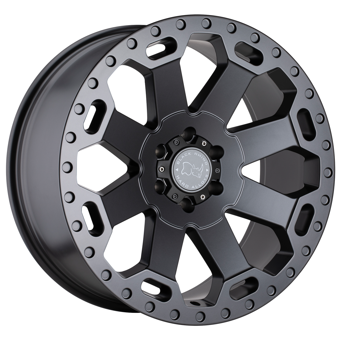 Black Rhino WARLORD Matte Gunmetal wheel