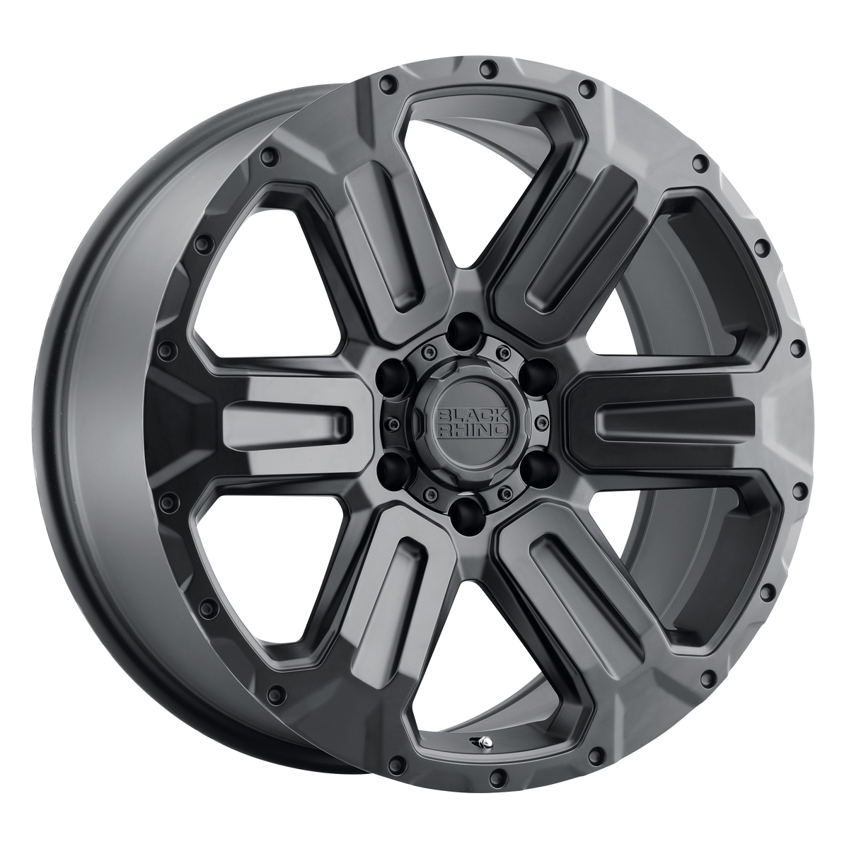 Black Rhino WANAKA Matte Black wheel