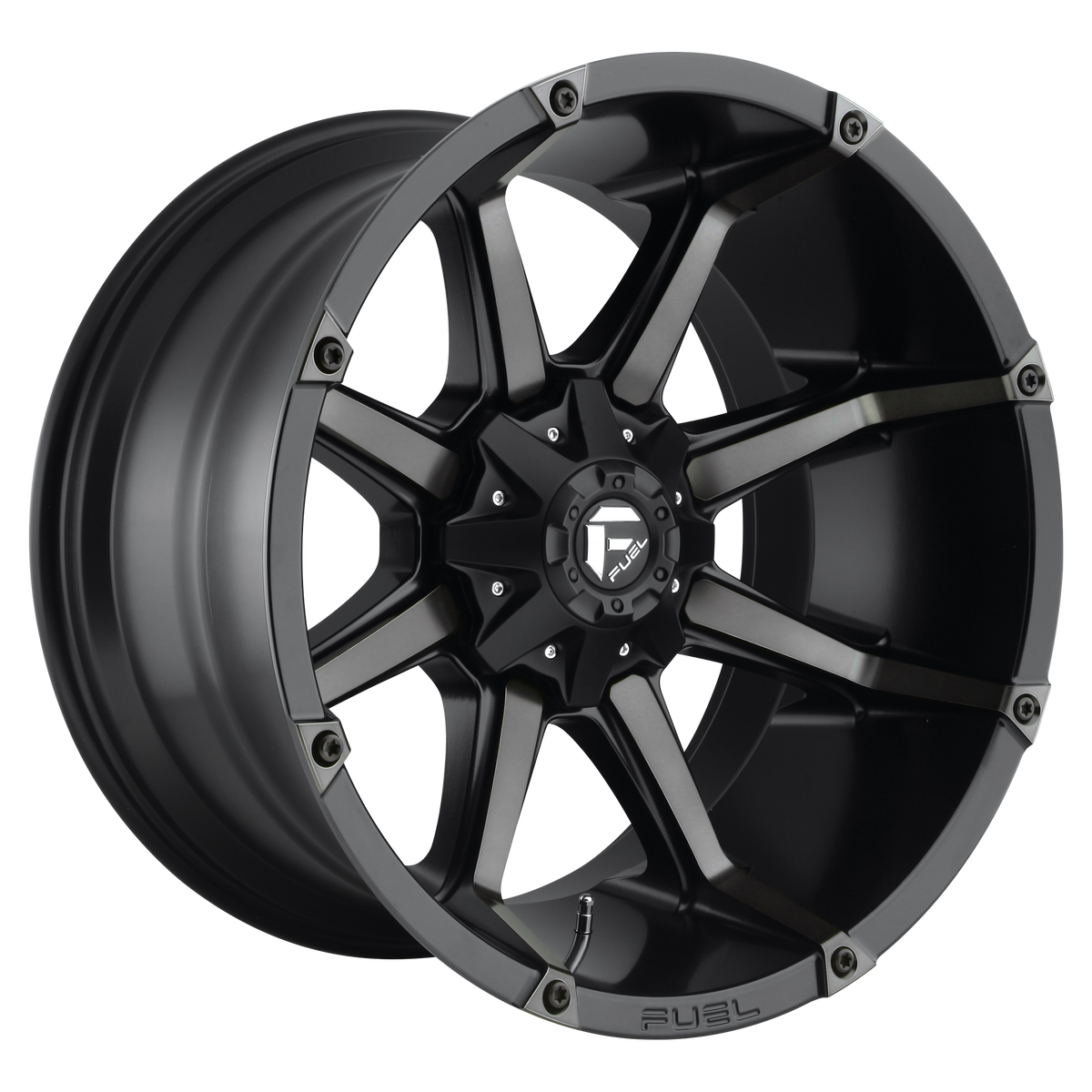 Fuel COUPLER Matte Black Double Dark Tint wheel