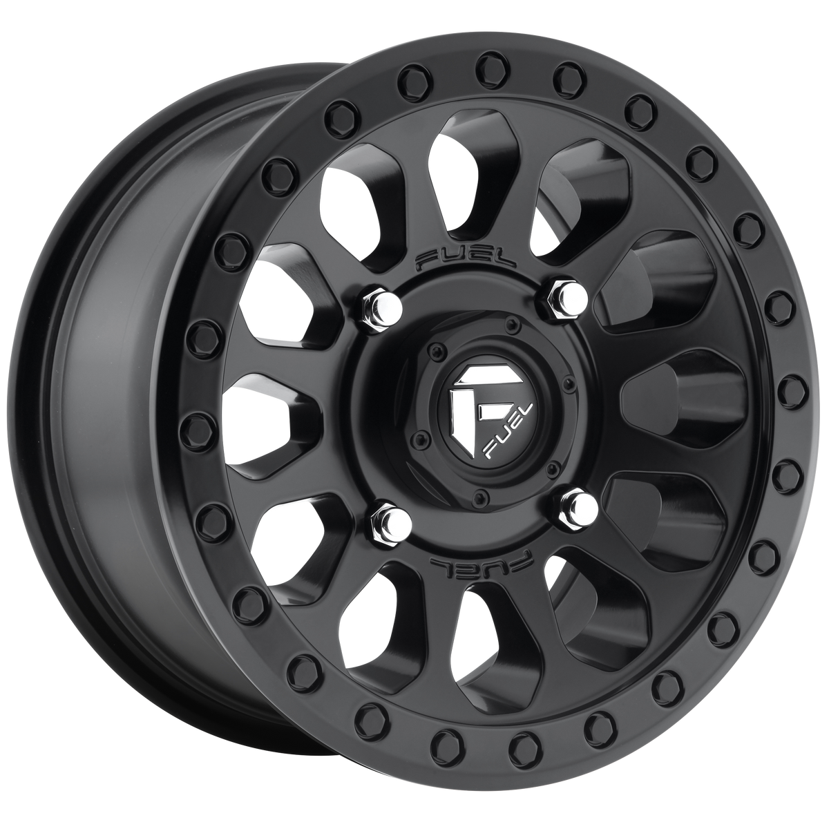 Fuel VECTOR Matte Black wheel view 2