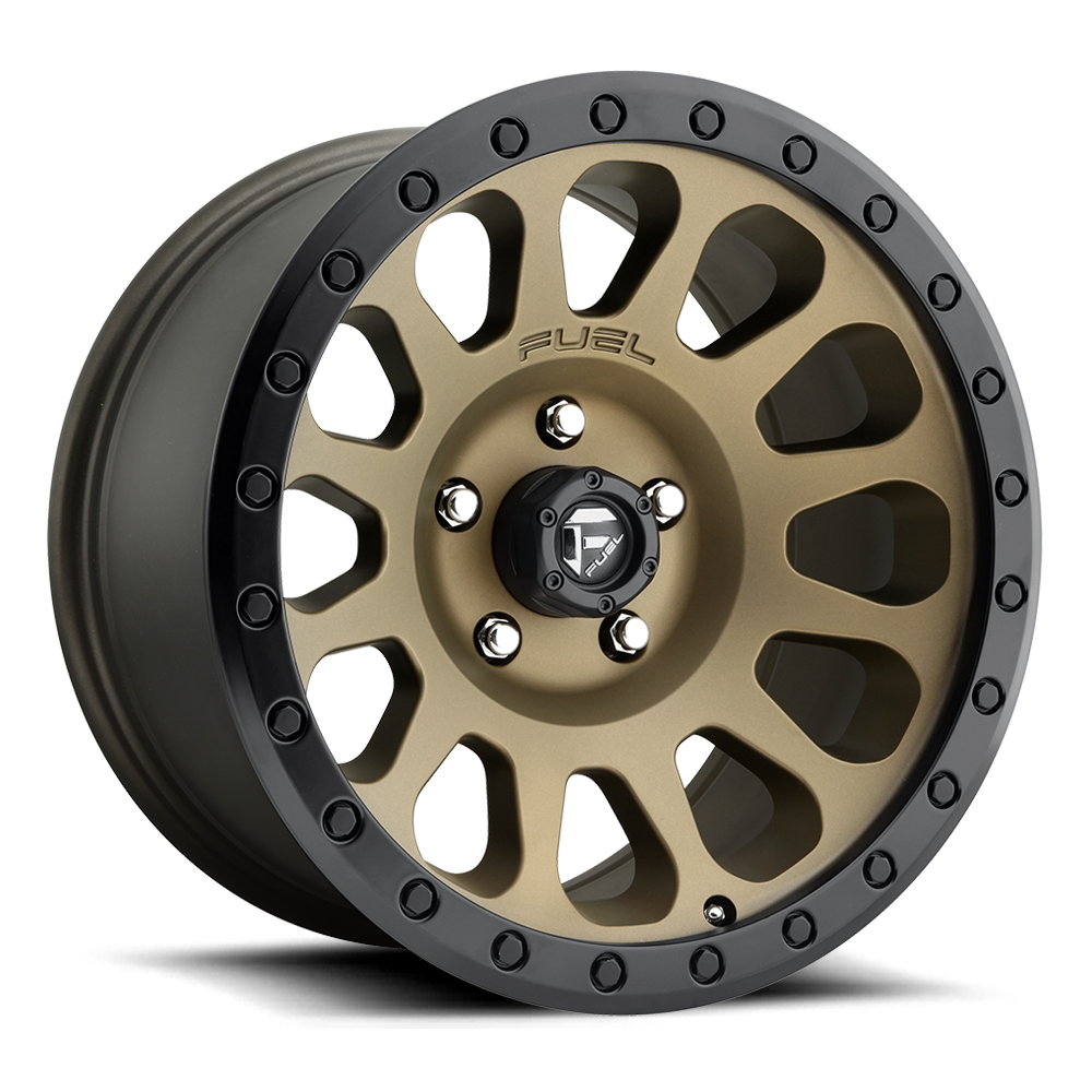 Fuel VECTOR Matte Bronze Black Bead Ring wheel view 2