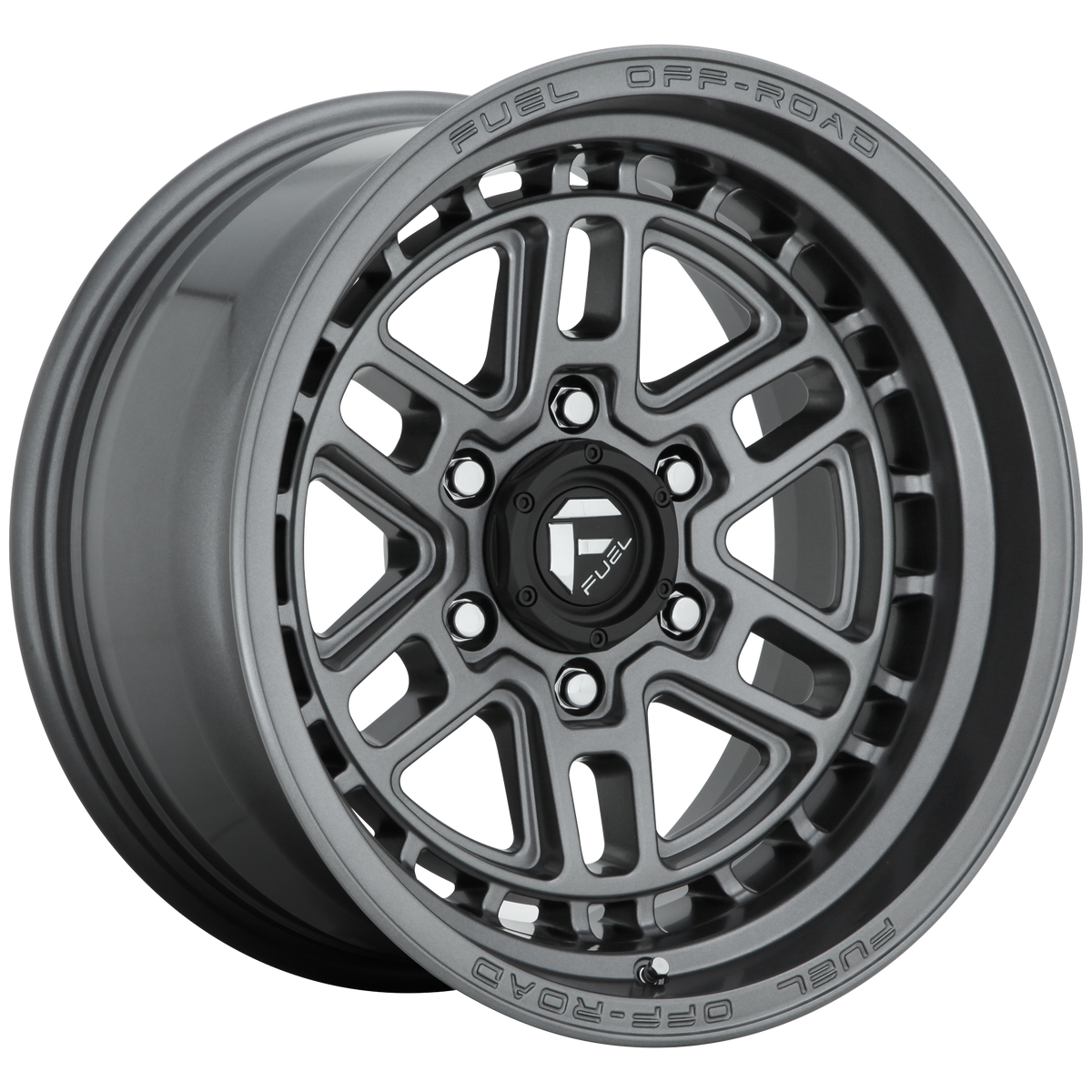 Fuel NITRO Matte Gun Metal wheel view 4