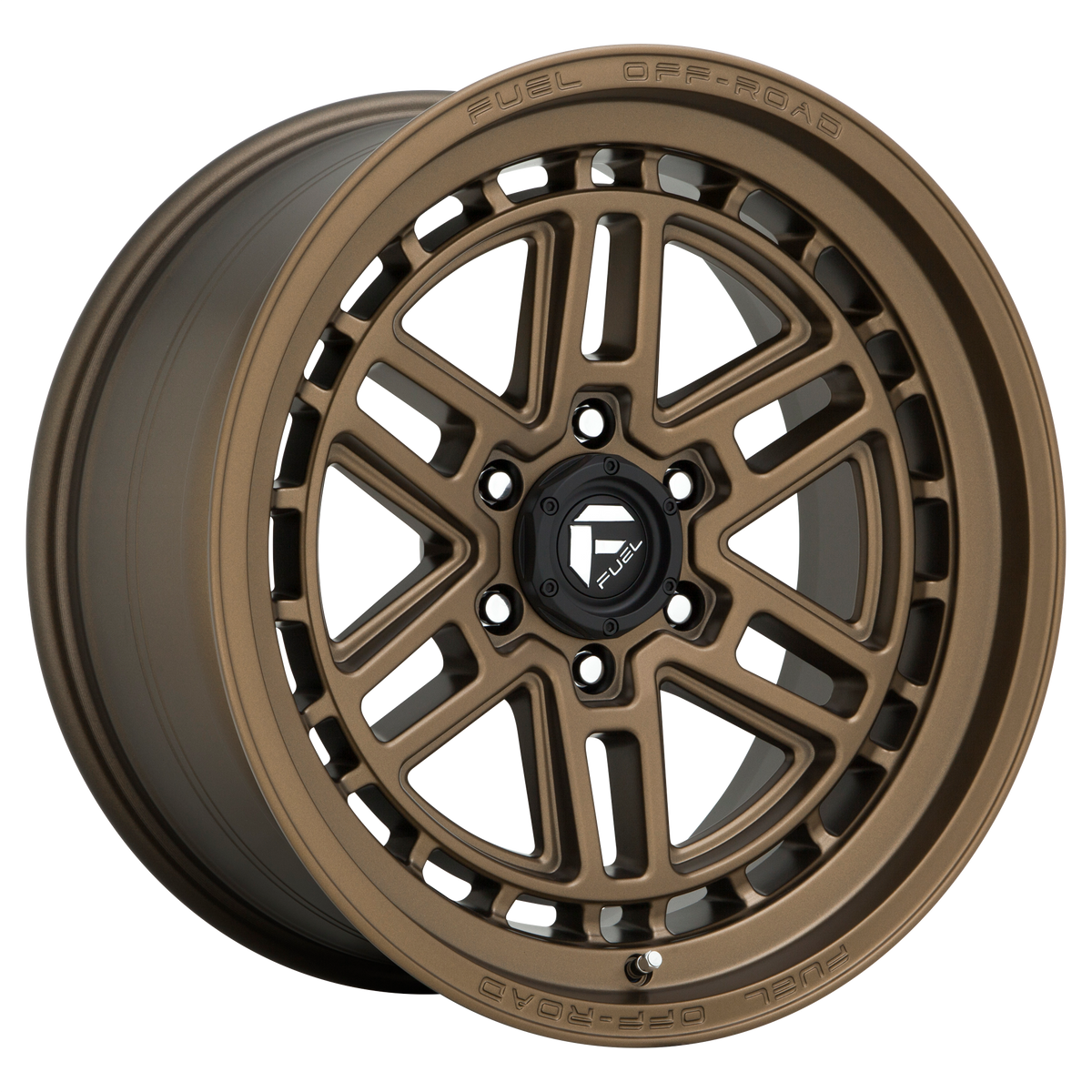 Fuel NITRO Matte Bronze wheel view 4