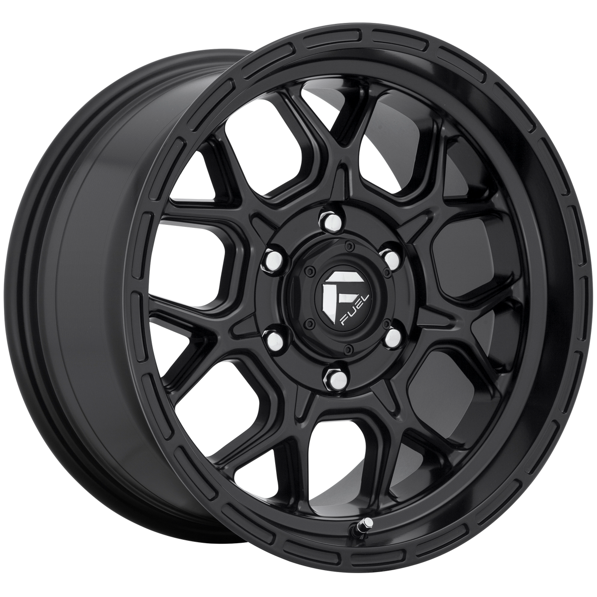 Fuel TECH Matte Black wheel view 2