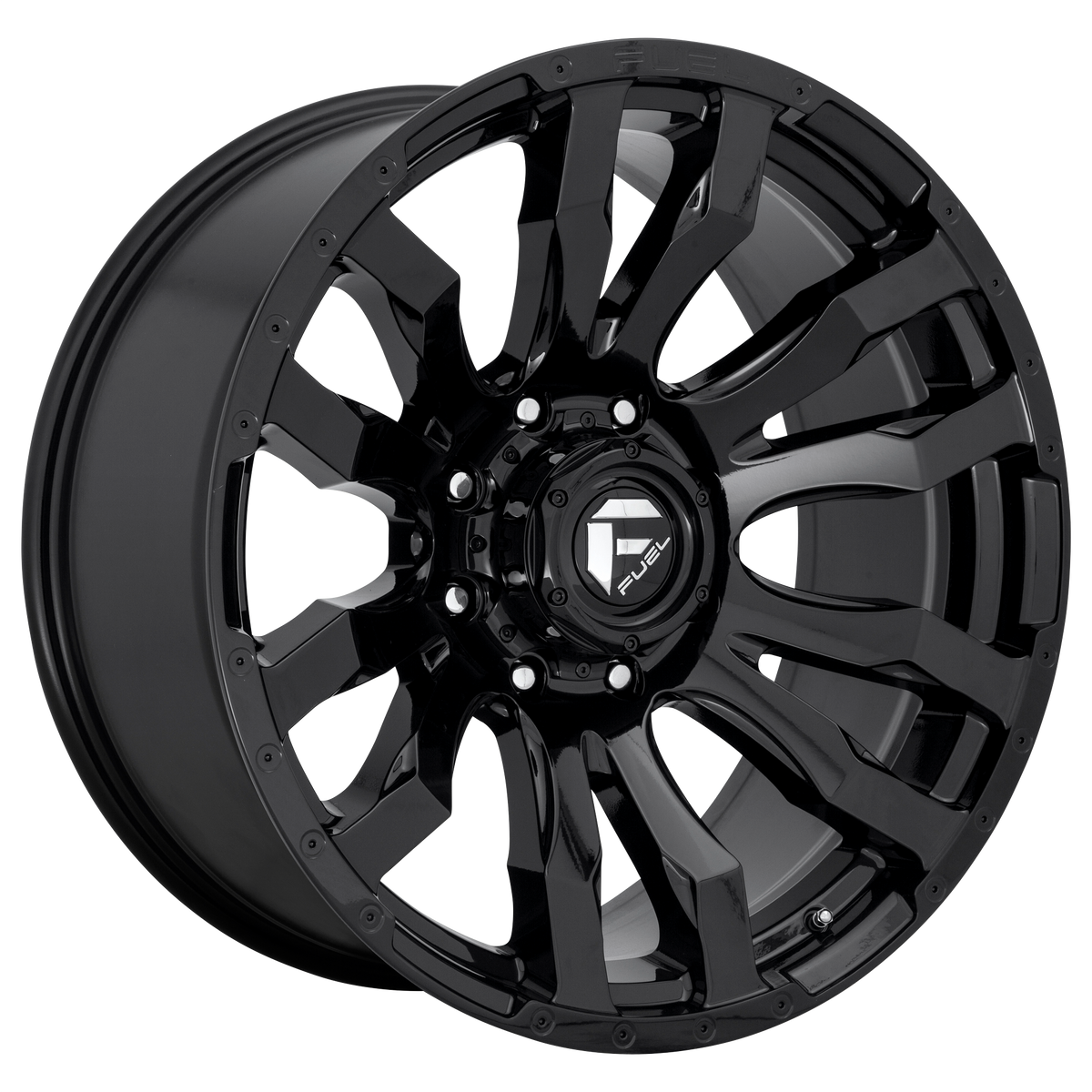 Fuel BLITZ Gloss Black wheel view 2