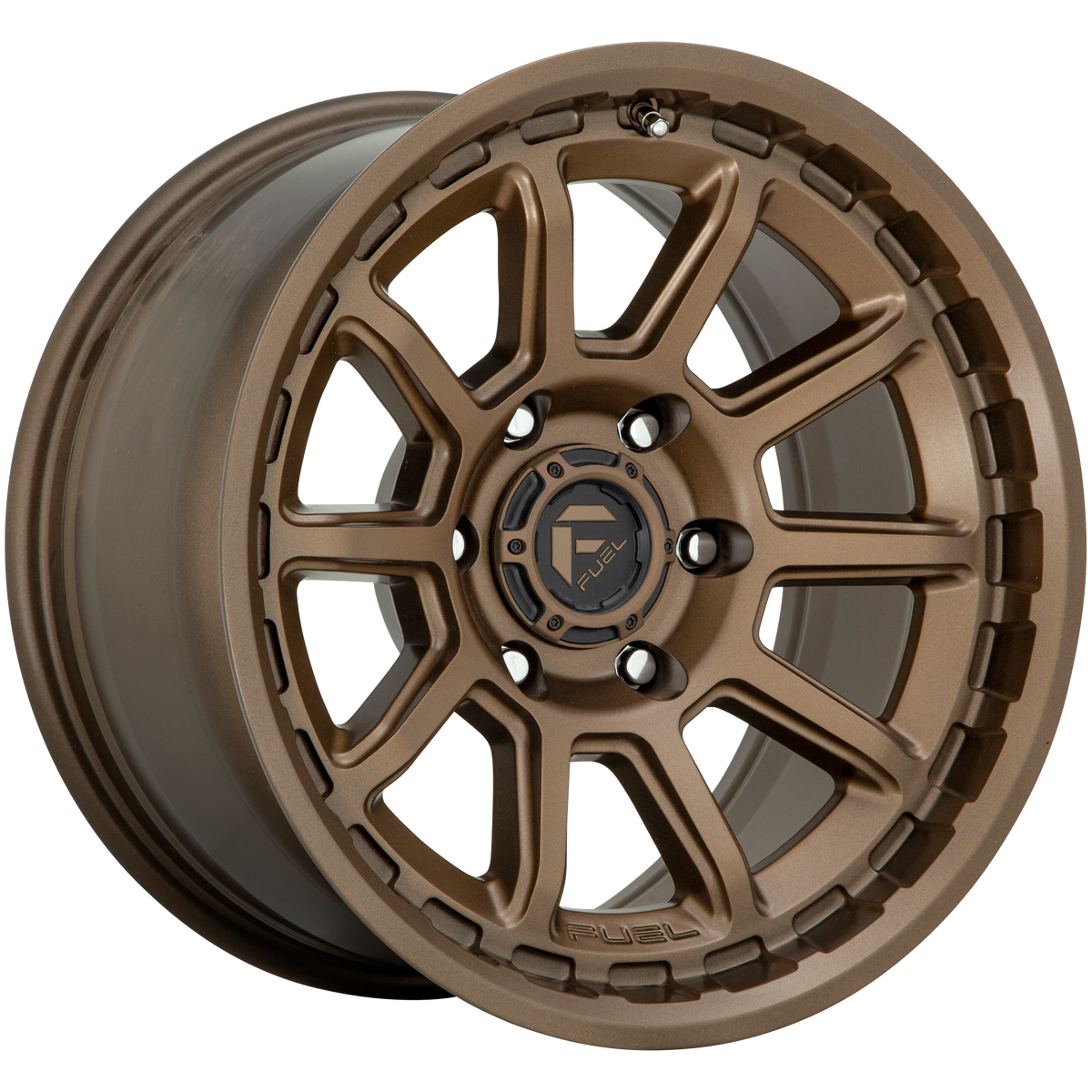 Fuel TORQUE Matte Bronze wheel view 2