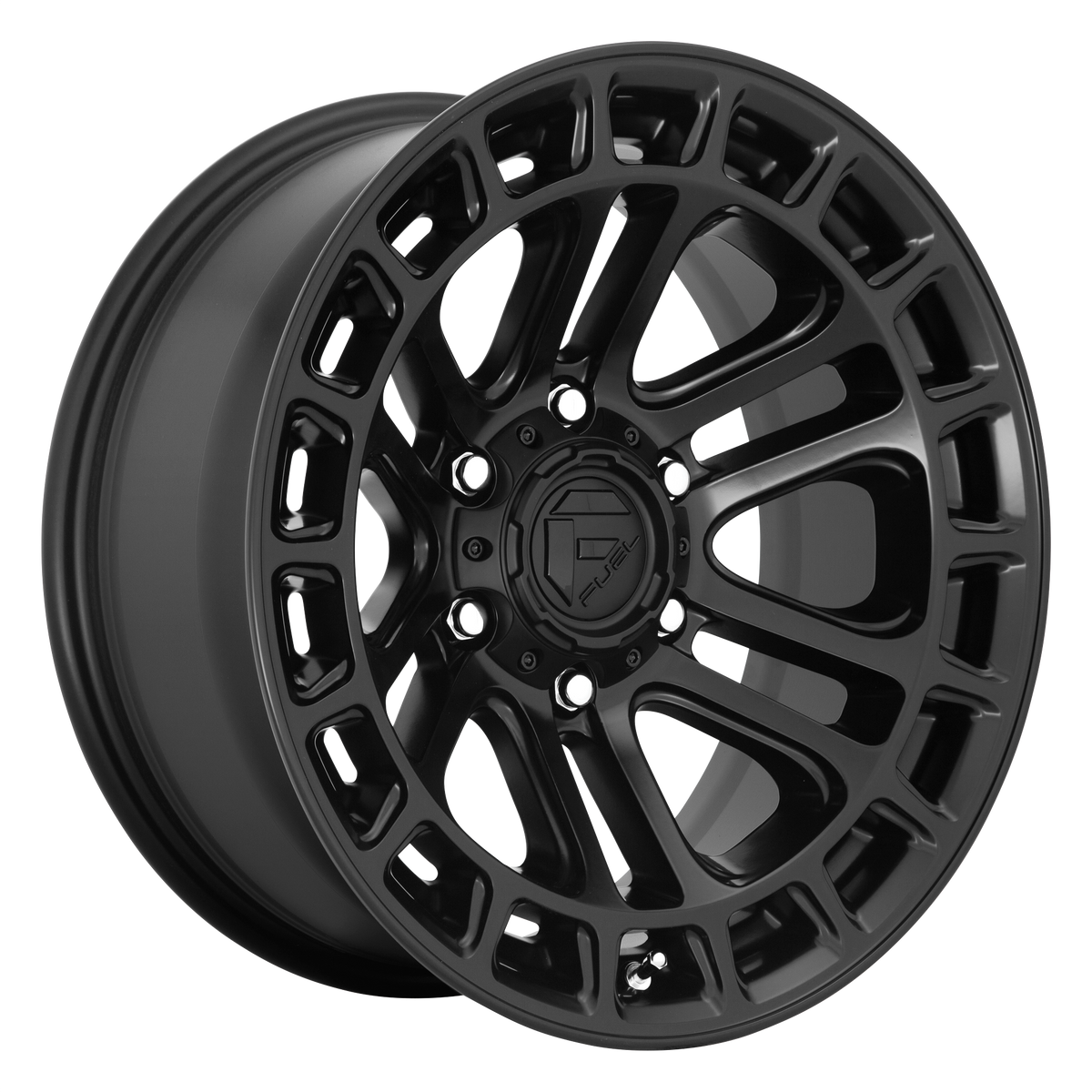 Fuel HEATER Matte Black wheel view 2