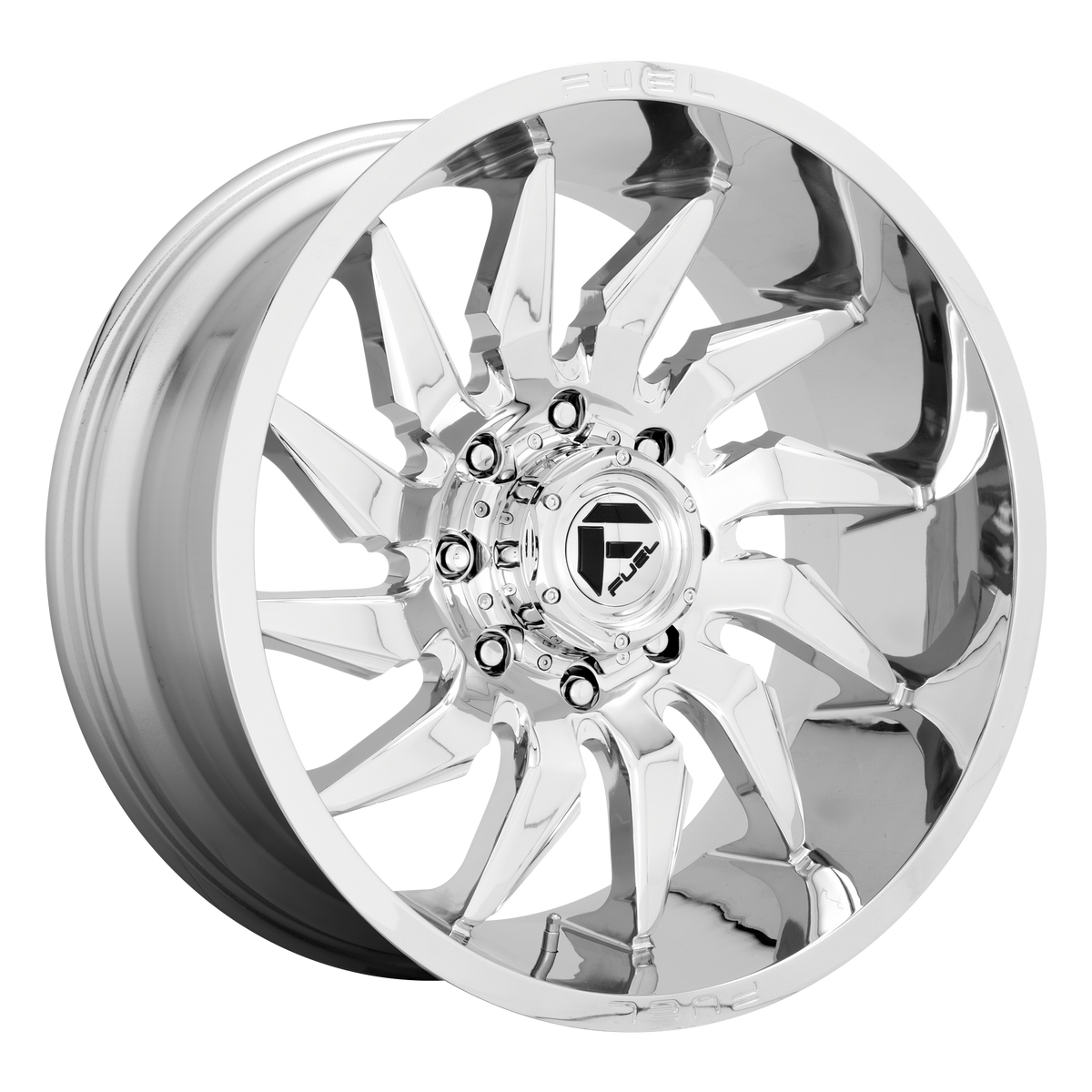 Fuel SABER Chrome wheel view 2