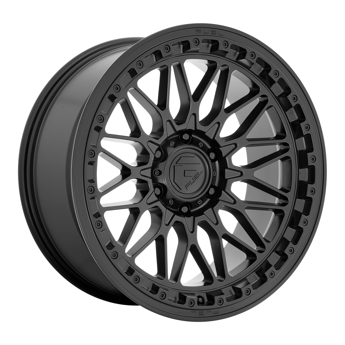Fuel TRIGGER Matte Black wheel view 4