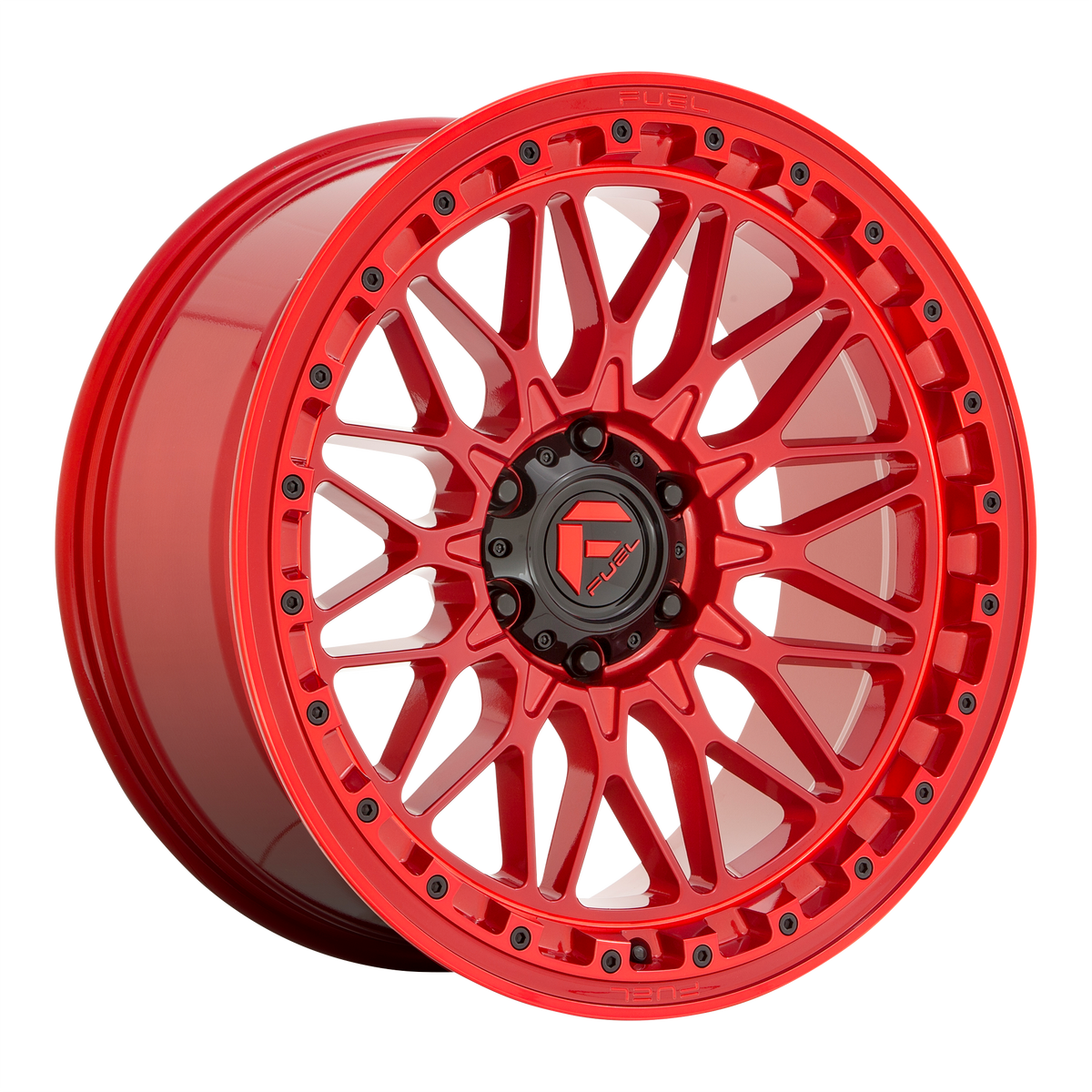 Fuel TRIGGER Candy Red wheel view 4