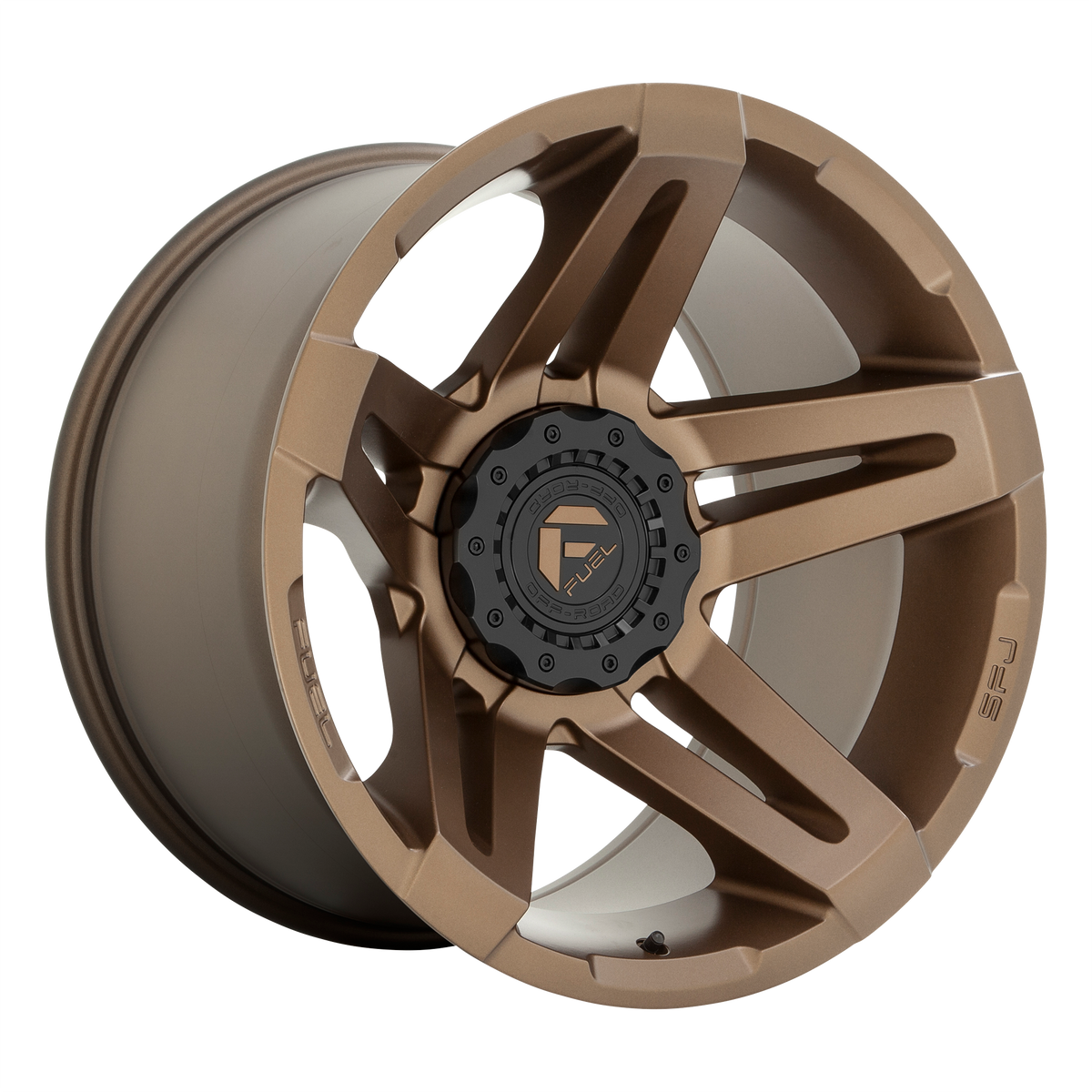 Fuel SFJ Matte Bronze wheel view 4