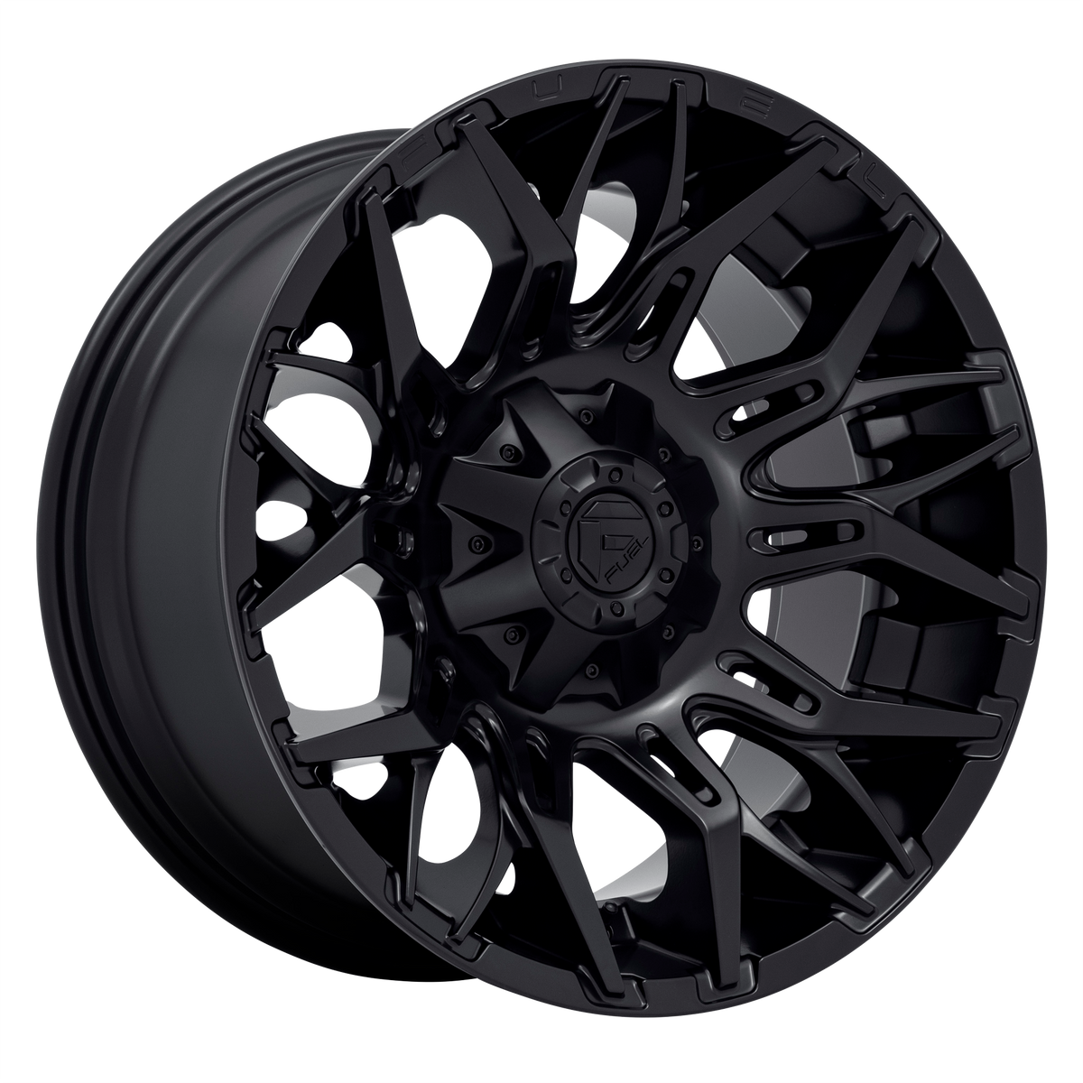 Fuel TWITCH Blackout wheel view 4