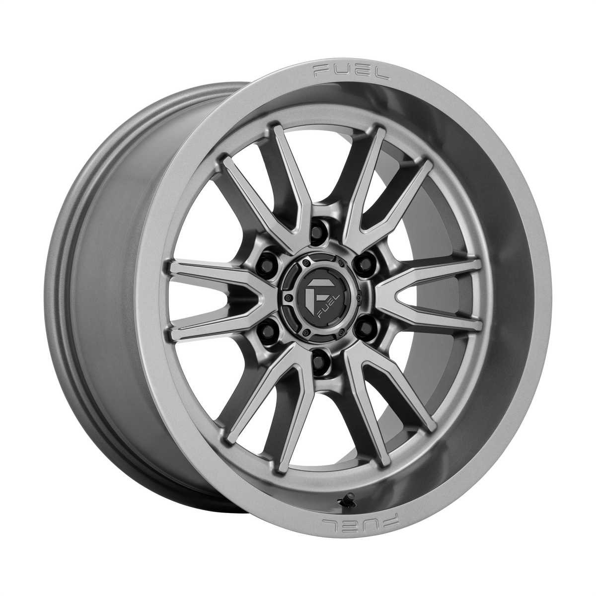 Fuel CLASH Gunmetal wheel view 4