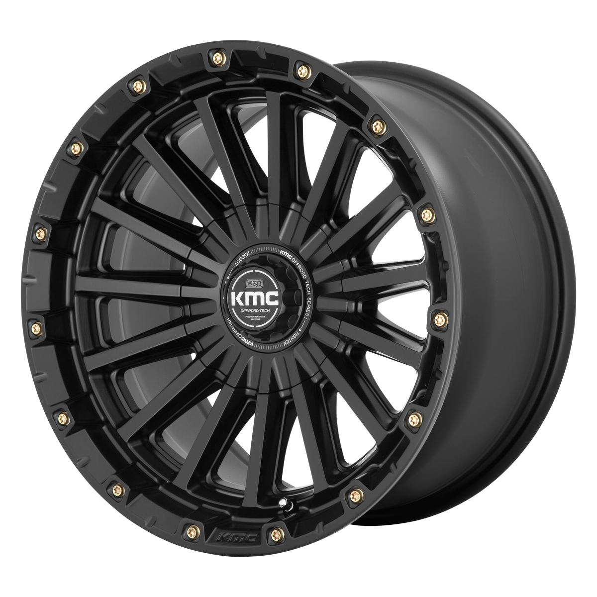KMC SIGNAL Satin Black wheel view 4