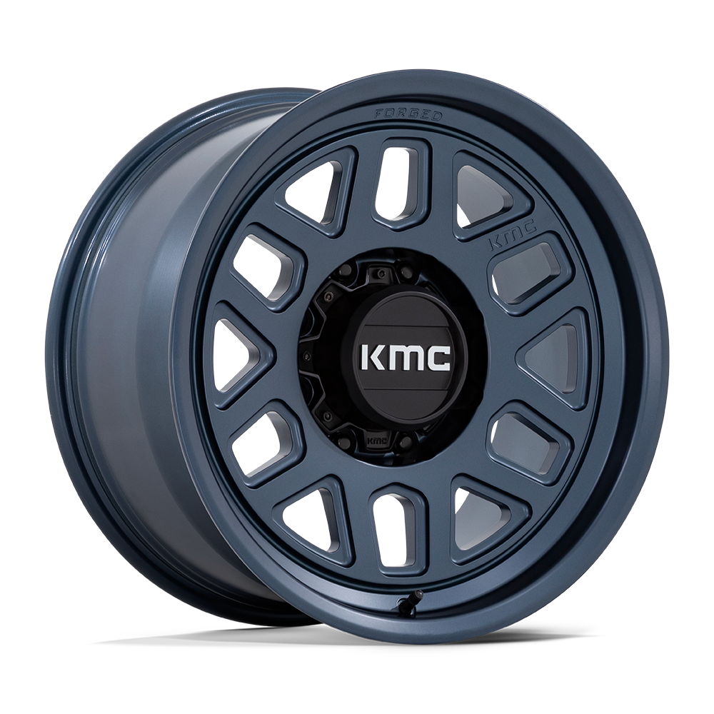 KMC MESA FORGED MONOBLOCK Metallic Blue wheel
