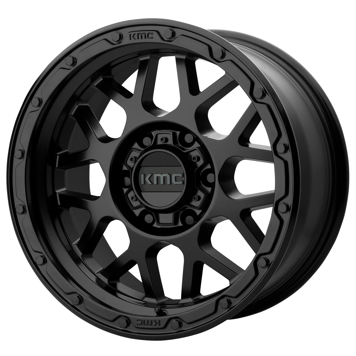 KMC GRENADE OFF-ROAD Matte Black wheel view 2