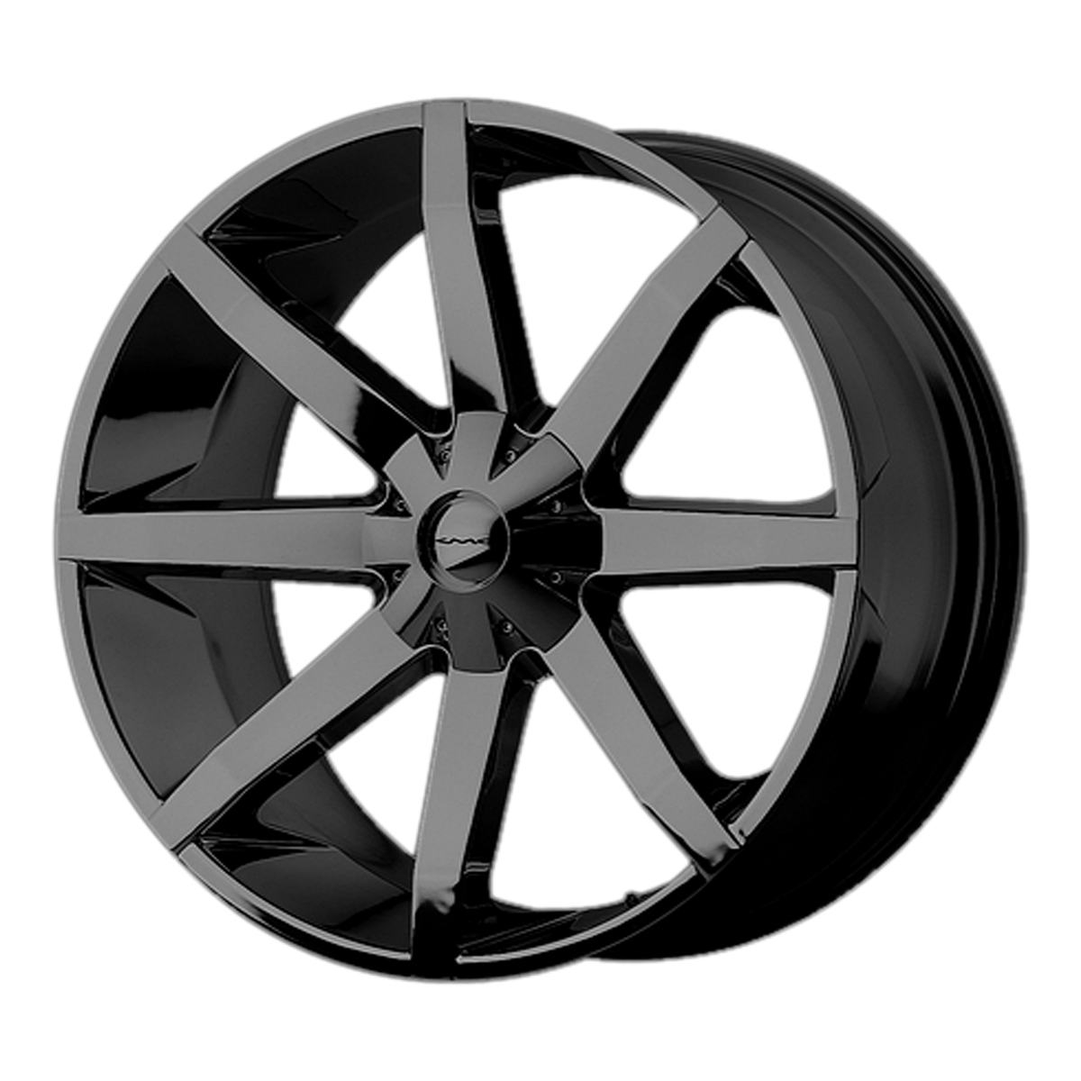 KMC SLIDE Gloss Black wheel